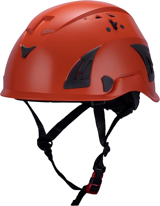 Land Helmets AeroPro Lightweight Type 1 Safety Helmet Class C Vented Hard Hat, ANSI Z89.1 Certified Stylish Climbing Style...
