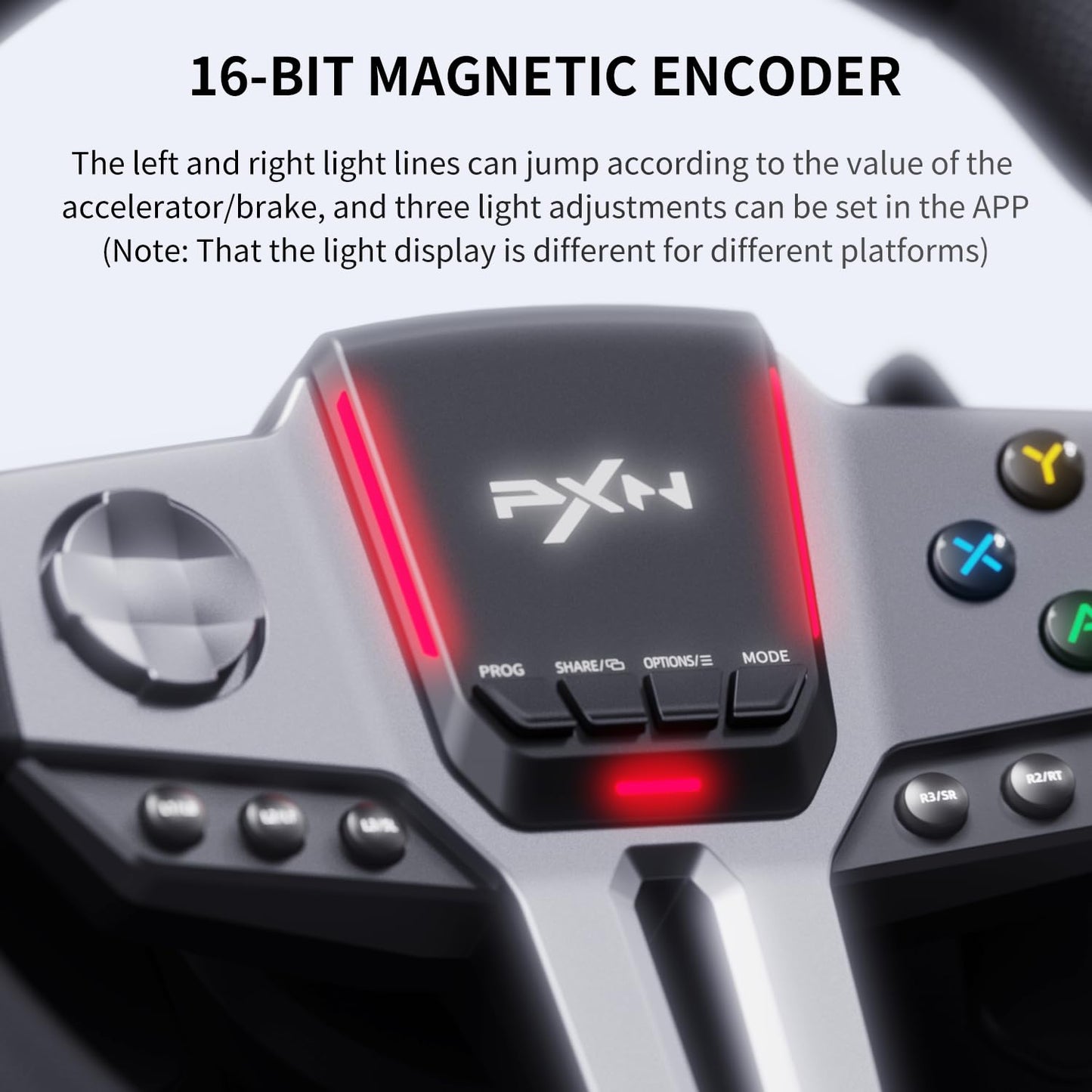 PXN Gaming Steering Wheel - V9 GEN2 Racing Wheel 270/900° Car Simulation with Pedal and Shifter, Paddle Shifters Driving Wheel for PC, PS4, Xbox One, Xbox Series X|S