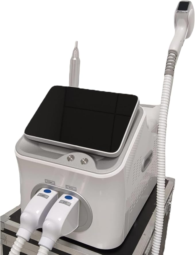 Painless 2-in-1 Hair Removal Device for Home Use, Suitable for Both Men and Women in Multiple Areas, Professionally Removes Melanin, Lightens Spots and Whitens The Skin