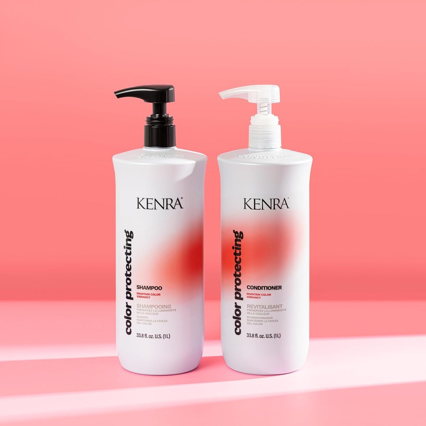 Kenra Professional Color Protecting Shampoo & Conditioner Set |Color Safe | Maintain Over 95% Color Vibrancy Through 40 Washes |