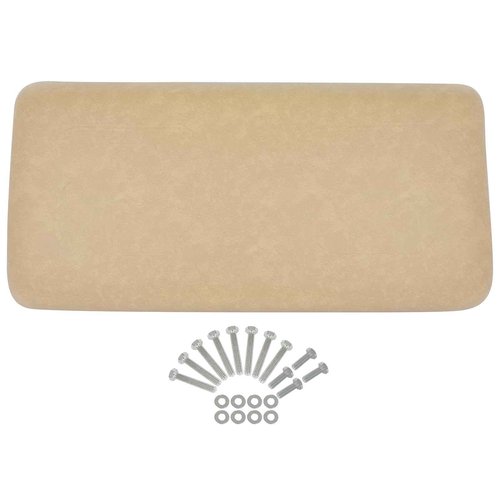 SCITOO Front Seat Bottom Assembly for Club Car DS 2000.5-up Golf Cart, Factory Style Replacement Cushions, Tan