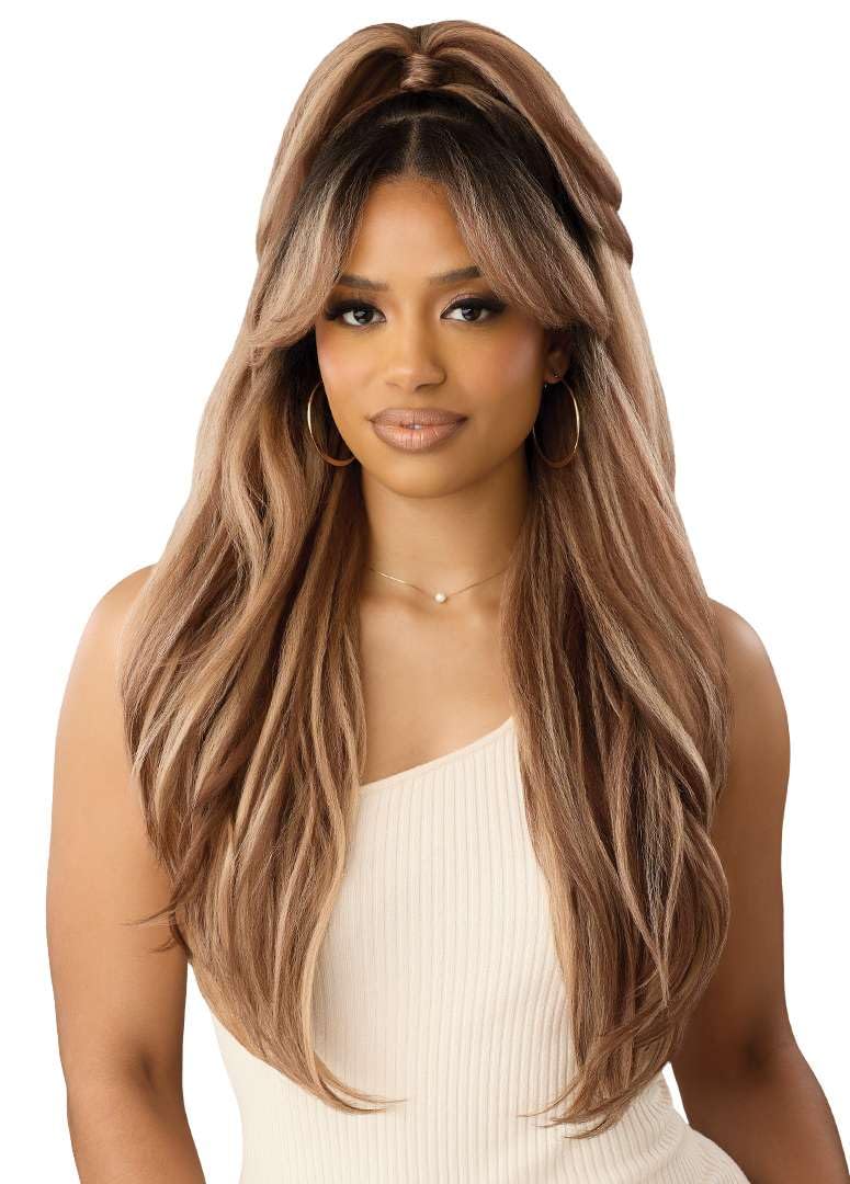 Outre Lace Front Wig -Perfect Hair Line 13X6 - PH 1 (BROWN COPPER SWIRL)