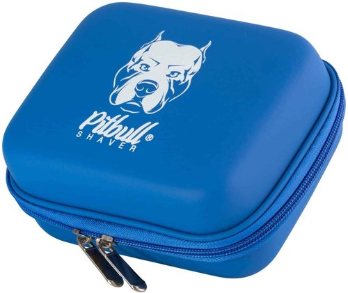 Skull Shaver Pitbull Silver Pro and Pitbull Travel Case Bundle, Male Grooming Kit