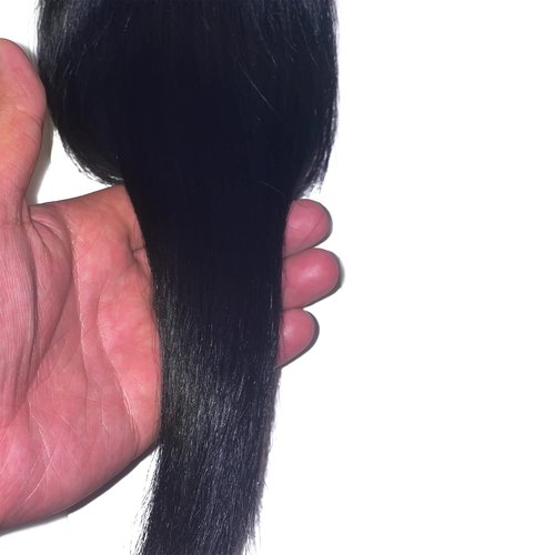 New Remy Yaky-Remy Blue 100% VIRGIN Human Hair Weave- Shed Free&Tangle Free (#1, 14“ packs of 2)