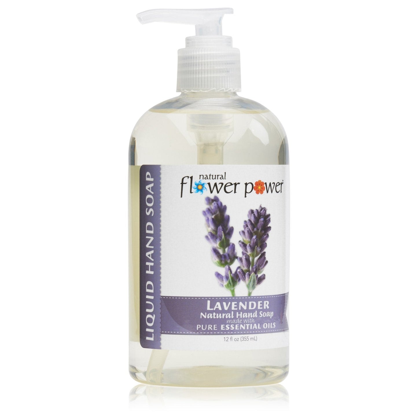 Natural Flower Power Liquid Hand Soap - Plant-Derived and Bio-Based Formula - Sulfate-Free, pH-Balanced, Vegan - Variety Pack: L