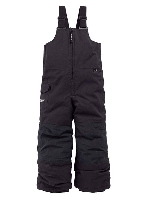 Burton Youth Toddlers' Maven Water Proof Snow Bib Pants (Toddler, 18m, Black)