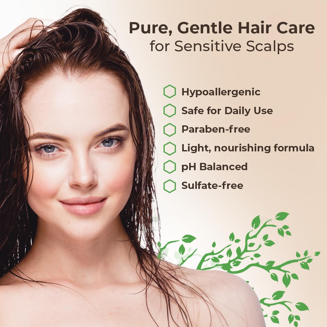 Eczema Psoriasis Shampoo & Conditioner Set for Men & Women - Anti Dandruff Shampoo for Dry Scalp & Hair - Seborrheic Dermatitis
