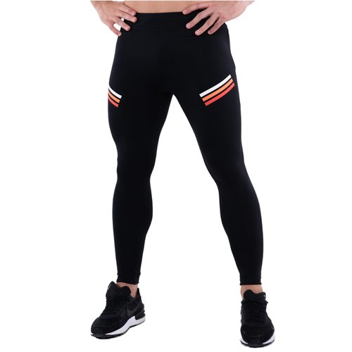 Kapow Meggings Men's Performance Pro Leggings Sports Compression with Pockets