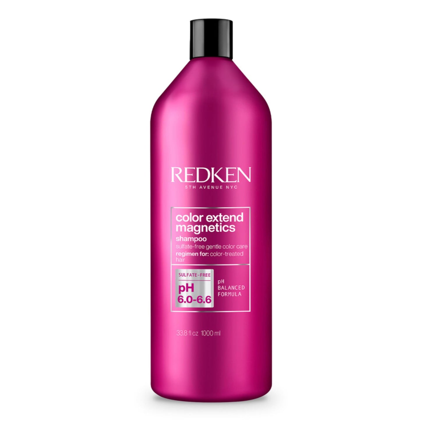 Redken Color Extend Magnetics Shampoo | For Color-Treated Hair | Gently Cleanses & Protects Color | With Amino Acid | Sulfate-Fr