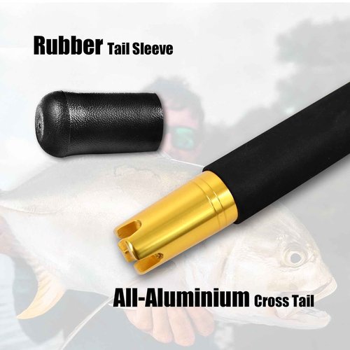 Fiblink 1-Piece Saltwater Offshore Trolling Rod Big Game Rod Conventional Boat Fishing Pole (5’6”, 6’, 6’6”) (5'6" - 30-50lbs)