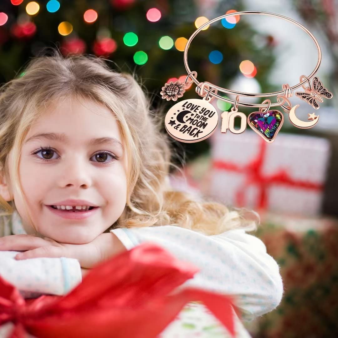 Ursteel 11 Year Old Girl Gifts for Birthday, 11th Birthday Gifts for Daughter Granddaughter Niece Cousin Bracelets Birthday Gift