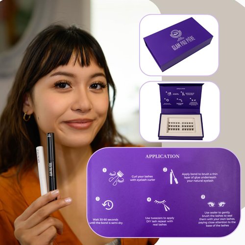 GLAM PAU PIERE DIY EYELASH EXTENSIONS