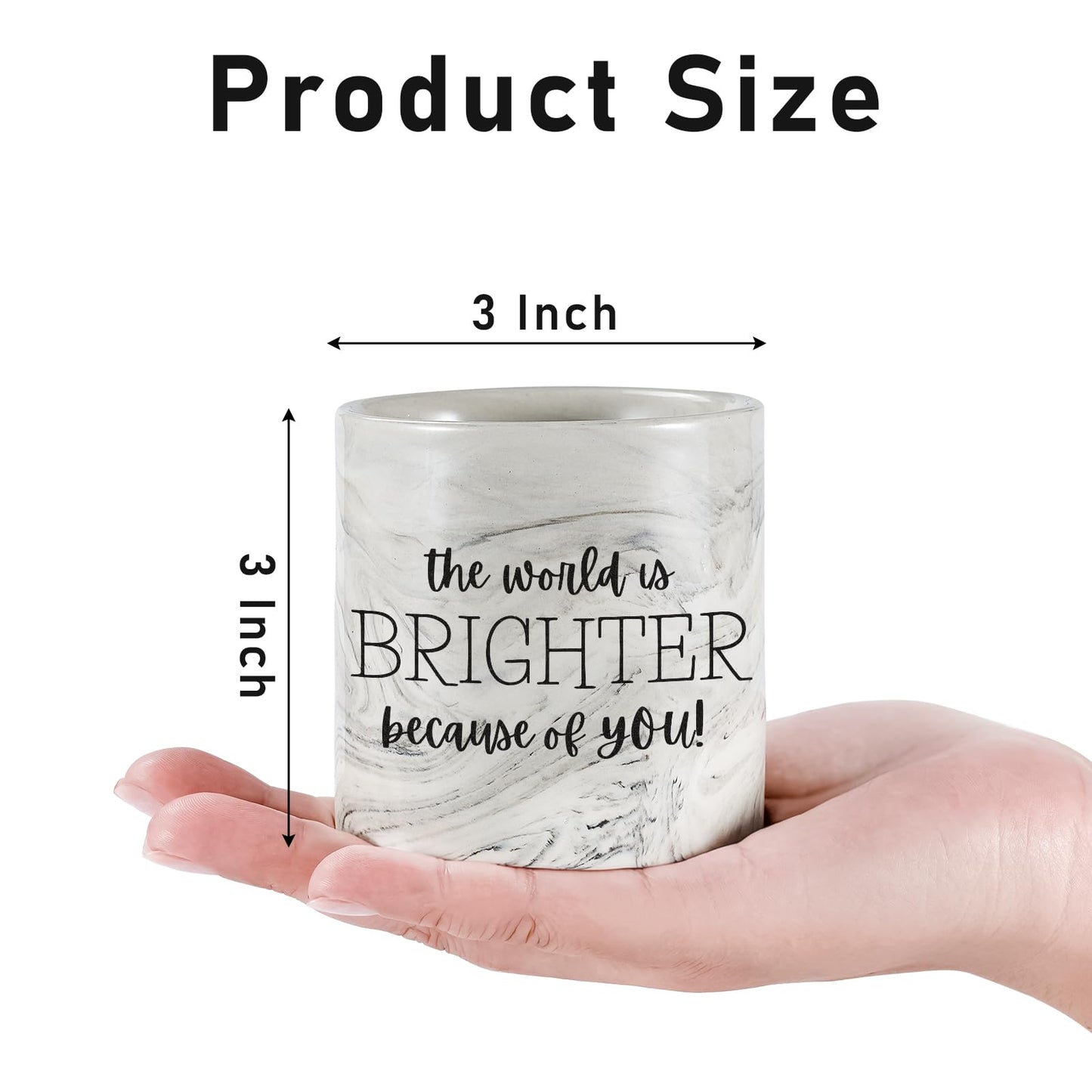 FreeJac Friendship Lavender Candle - Thank You Gift for Women, Moms, Best Friends & Teachers - 6 Oz Inspirational Lavender Candle Jar