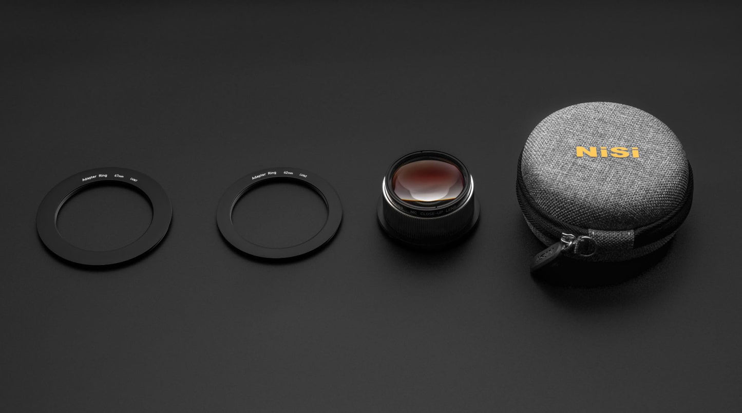 Nisi - 49Mm Nc Close-Up Lens Kit, Close-Up Macro Lens Filter, 49Mm Thread, +9 Diopters, Nano Coating, Optical Glass, W/ Protecti
