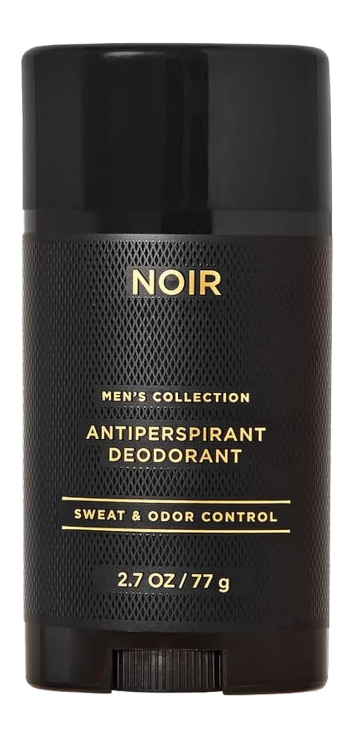 Bath & Body Works Antiperspirant Deodorant With 24-hour Sweat and Odor Protection For Men 2.7 Ounce (2.7 Ounce (Pack of 1), Noir