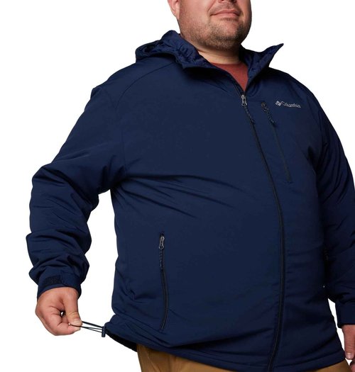 Columbia Men's Gate Racer II Softshell, Collegiate Navy, Large