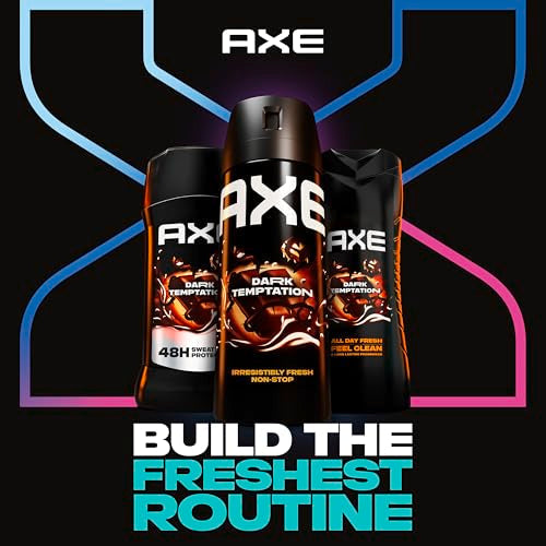 AXE Body Spray Deodorant Dark Temptation for Long Lasting Odor Protection Deodorant for Men Formulated Without Aluminum 4.0 oz