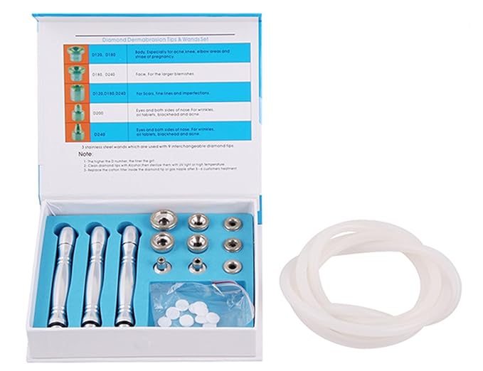 Elitzia 3 In 1 Dermabrasion Microdermabrasion Scrubber Facial Skin Rejuvenation Device ETSRNF903
