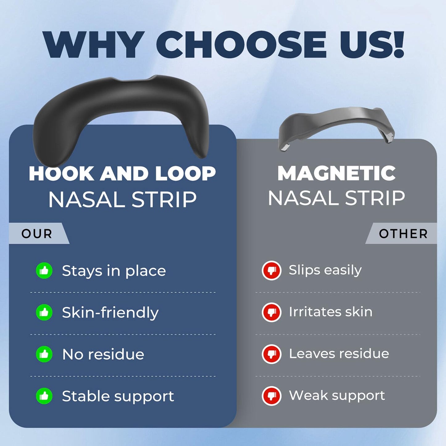 Nasal Strips for Snoring,Extra Strength Snoring Solution Nose Strips,Improve Breathing and Sleep Quality (30 Count, Black)