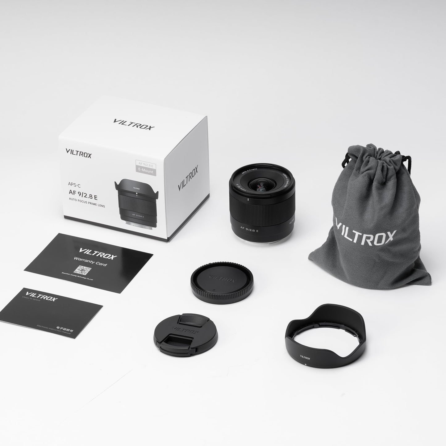 Viltrox AF 9MM F2.8 Air APS-C STM Wide-Angle Lens, Auto Focus Prime Lens for E-Mount Camera ZV-E10 FX30 A6100 A6400 A6700 ZV-E10II FX3 A7SIII A7III