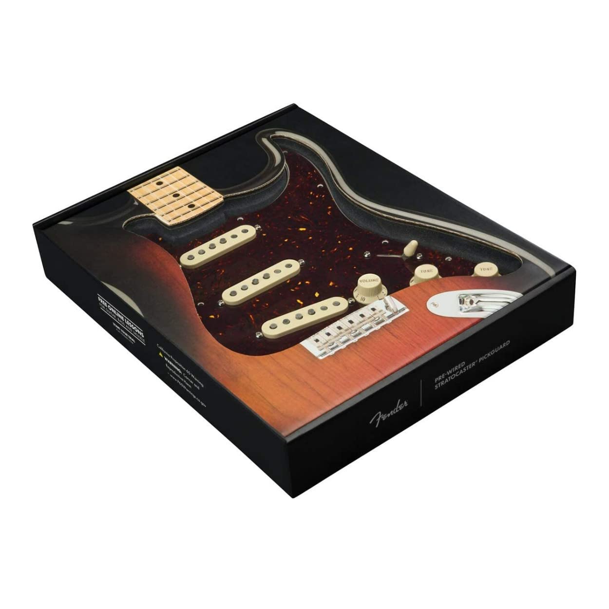 Fender Custom 69 Prewired Stratocaster Pickguard - Tortoise
