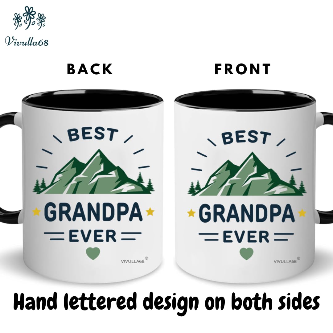 Best Grandparents Mugs Coffee Set Gift, Present Grandma Grandpa Cups, Gifts Ideas From Grandkids, Grandchildren, New Grandparent Announcement Christmas Valentine Birthday, Baby Reveal for Nana Papa