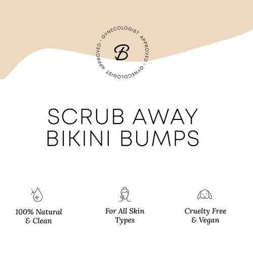Bushbalm Nude, Bermuda, and Sweet Escape Set - Prevent Ingrown Hairs, Remove Dark Spots, Rejuvenate Dull Skin - Exfoliating Scrub for Soft and Glowing Skin, 236 ml Each