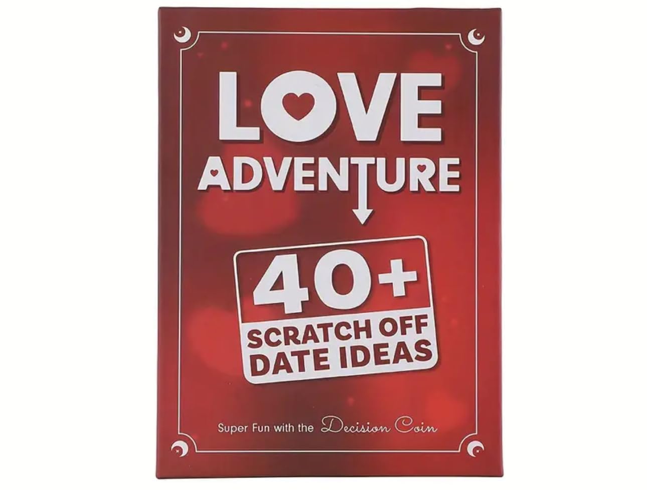 Valentines Day Gifts for Him Her - 40 Fun and Romantic Scratch Off Date Adventure Ideas for Her, Him, Girlfriend, Boyfriend, Wife, or Husband - Couples Gifts for Anniversary, Date Night, Birthday,..