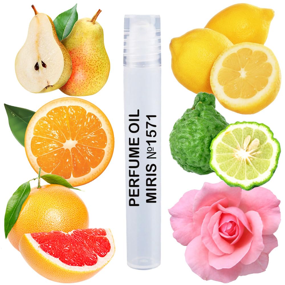 MIRIS No. 1571, Inspired by Rumeur 2 Rose, Long-Lasting Perfume Oil for Women Roll-On, Rollerball 0.34 Fl Oz / 10 ml
