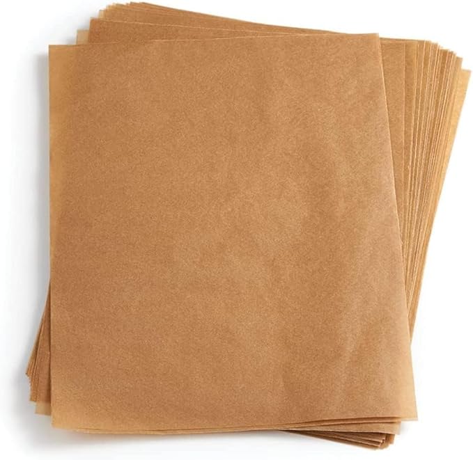 200 Dehydrator Parchment Sheets Compatible With Excalibur Dehydrator 9 & 5 Tray Silicone Coated Paper Liner Disposable Dehydrating Chips Fruit Herbs Jerky 14" x 14"