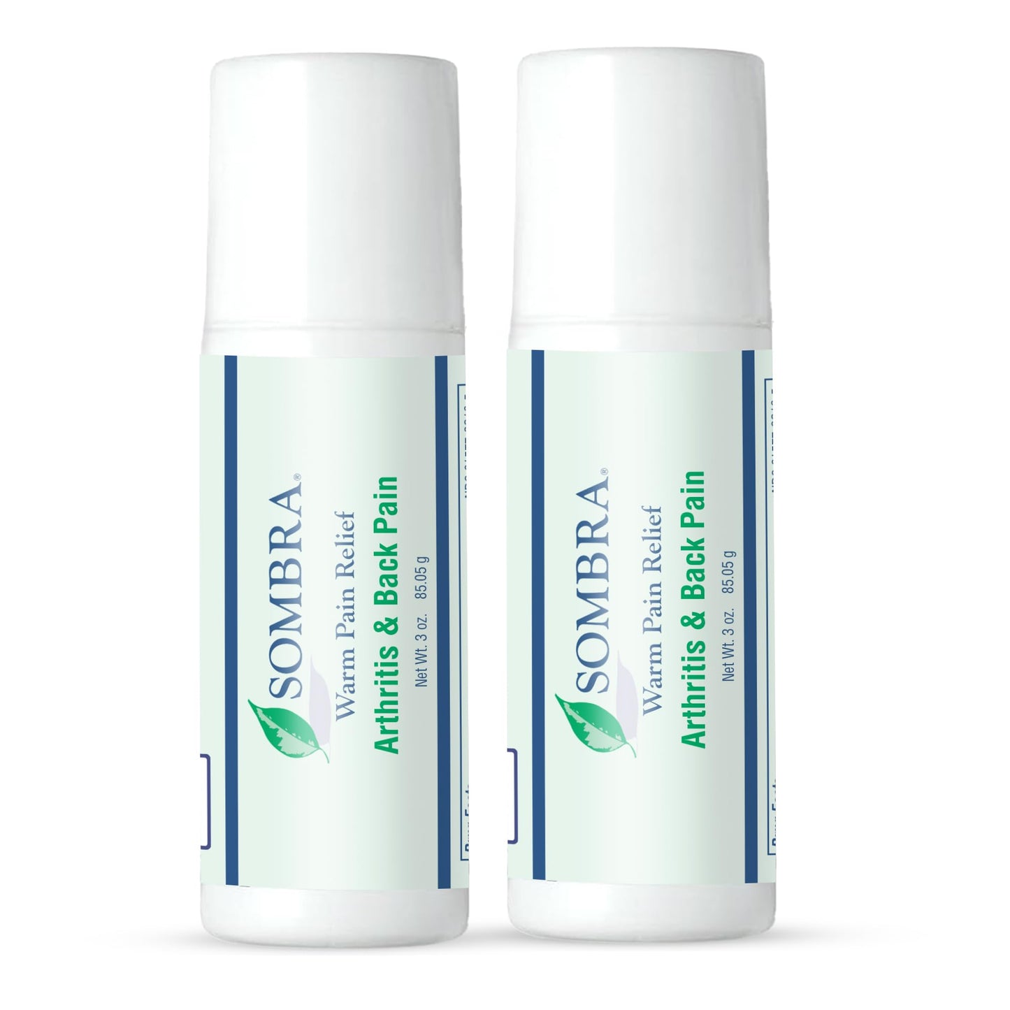Sombra Warm Pain Relief Gel, Warm Relief for Arthritis and Chronic Pain Pre-Workout Muscle Rub Vegan Formula Free of Artificial Fragrances, Dyes, NSAIDs, Wax, Petrv