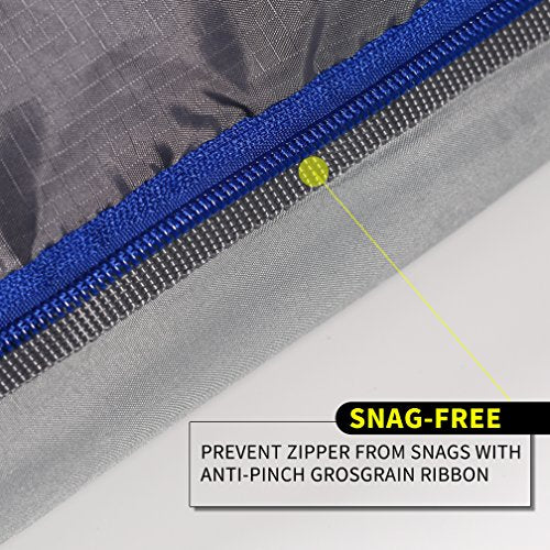 0 Degree Winter Sleeping Bags for Adults Camping (450GSM) - Temp Range (5F–32F) Portable Waterproof Compression Sack- Camp...