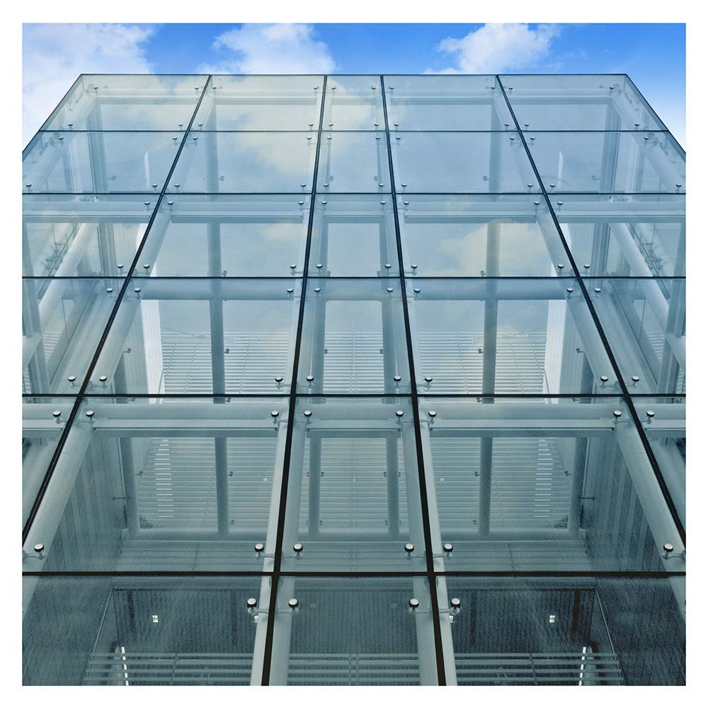 BDF HNC70 Window Film Premium Heat Control and Energy Saving, Chrome (Very Light) - 24in X 15ft