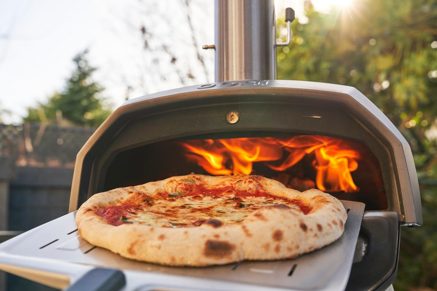Ooni Karu 2 Pizza Oven and Peel Bundle - Includes Ooni 12" Perforated Pizza Peel