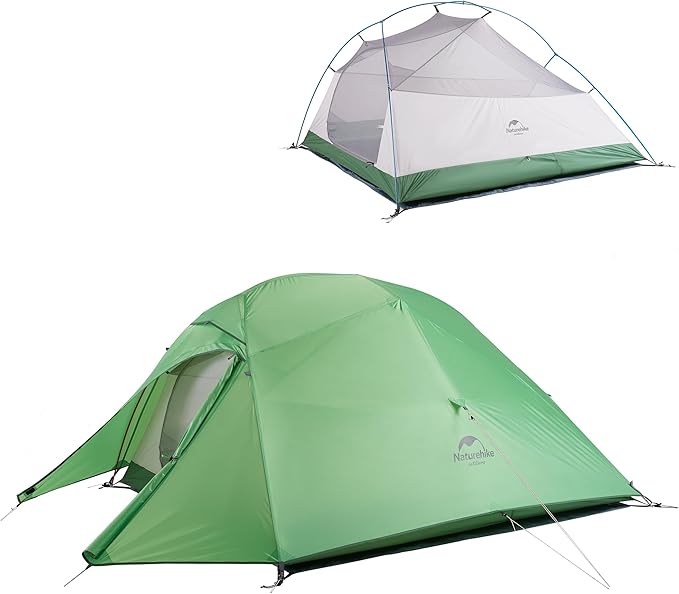 Camping Tent Waterproof Professional Tent Ultralight Trekking Tent 4 Seasons Tent 3 People Outdoor Camping Lightweight Ten...