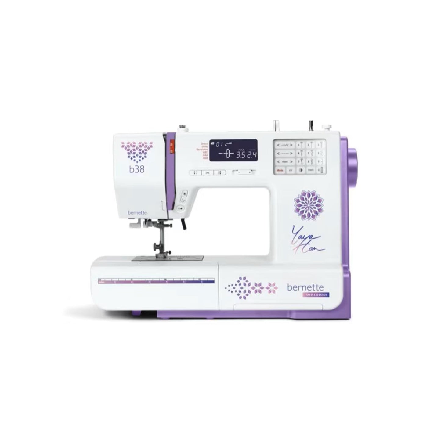 Bernette B38 Yaya Han Special Edition Sewing Machine with Topstitch bag