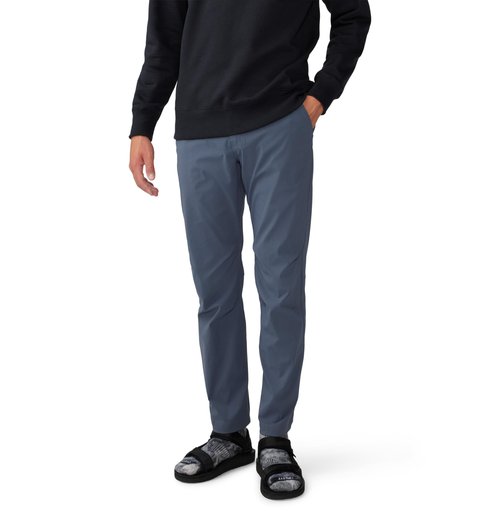 Mountain Hardwear Men's Standard Explore Pant, Blue Slate, 40W x 32L