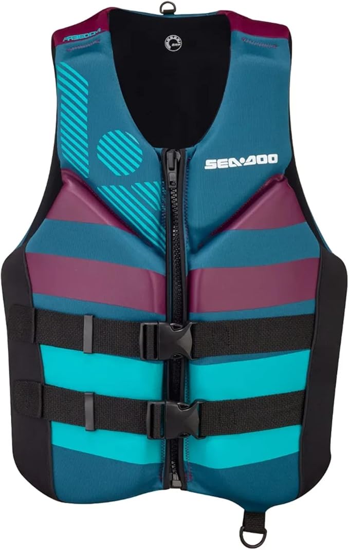 Sea-Doo New OEM Women's Extra Large Ecoprene Freedom PFD/Life Jacket, 2859451276