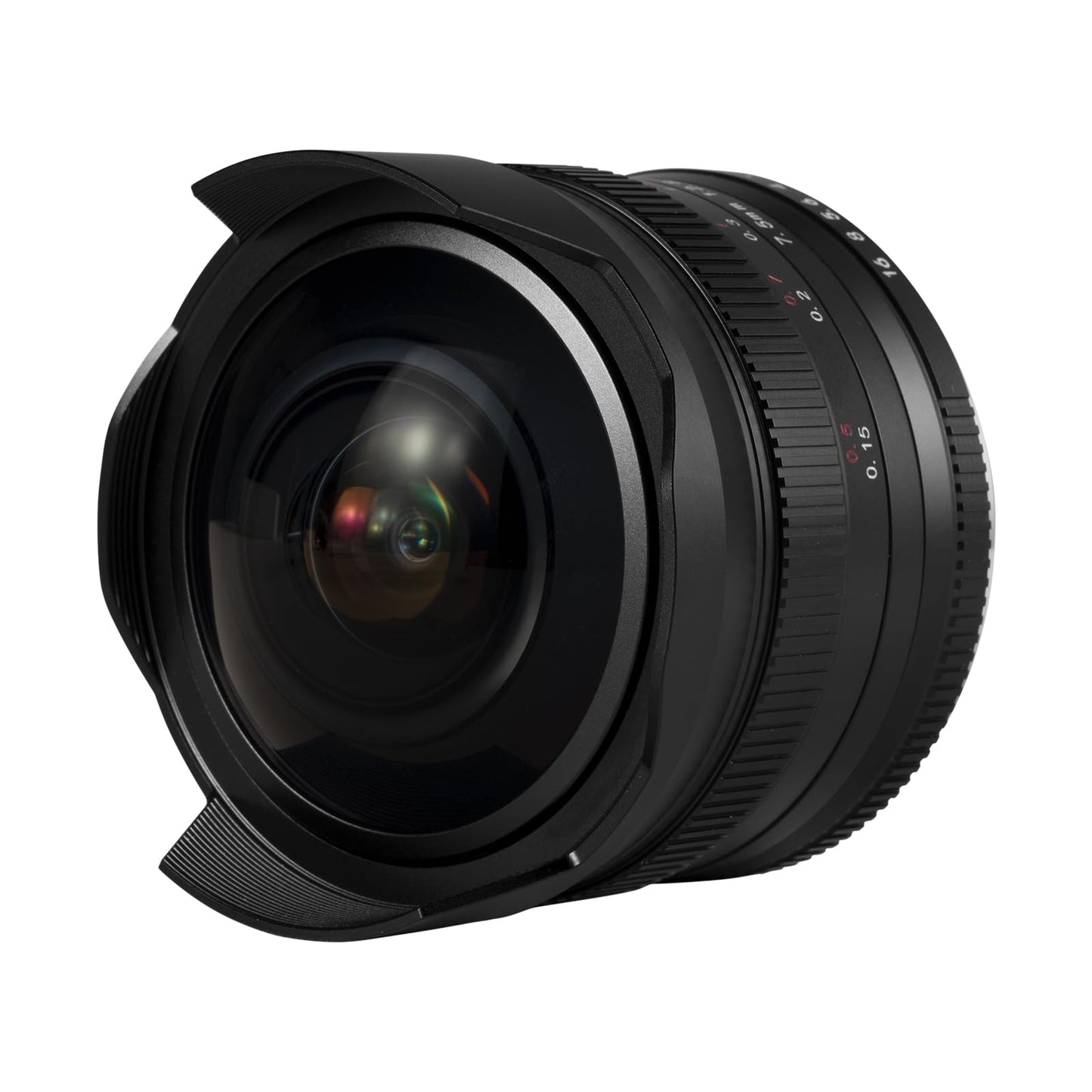 Brightin Star 7.5mm F2.8 III Ultra Wide Angle Fisheye Lens for Canon EF-M Mount Mirrorless Cameras, Manual Focus Prime APS-C Lens Fit for M1 M2 M3 M5 M50 Mark II