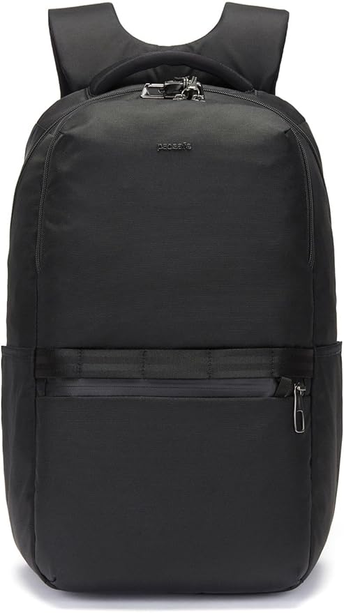 Pacsafe Metrosafe X Anti Theft 25L Backpack - With Padded 15" Laptop Sleeve, Black
