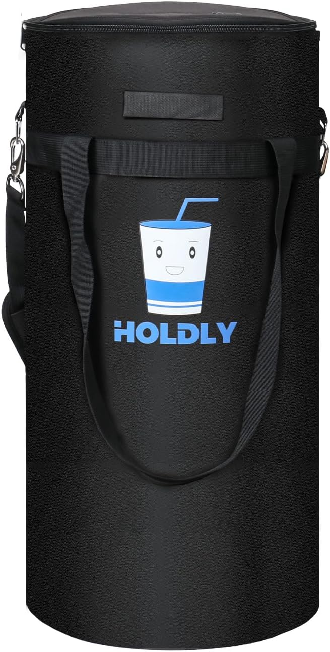 Holdly Keg Cooler for Home Brew – Portable 5 Gallon Keg Cooler Bag with Waterproof Lining and Durable Oxford Cloth
