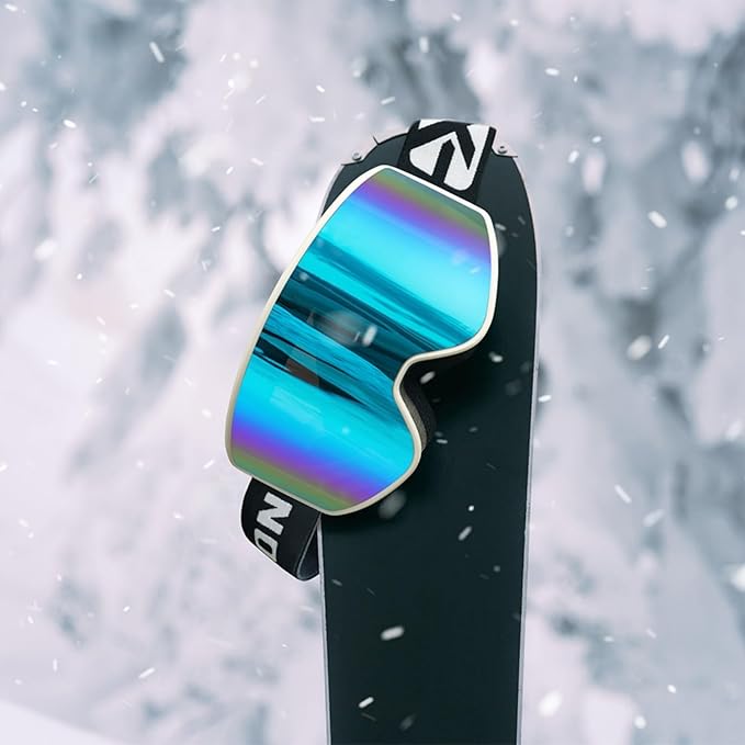 EXP VISION Ski/Snowboard Goggles Parent-child Snow Goggles Over Glasses for Men, Women Youth Kids