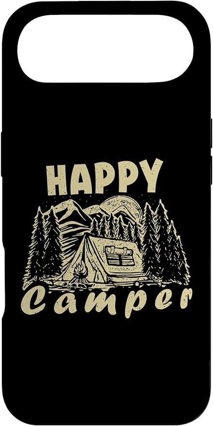 Happy Camper Outdoor Hiking and Camping Lifestyle Adventure Case for iPhone Air