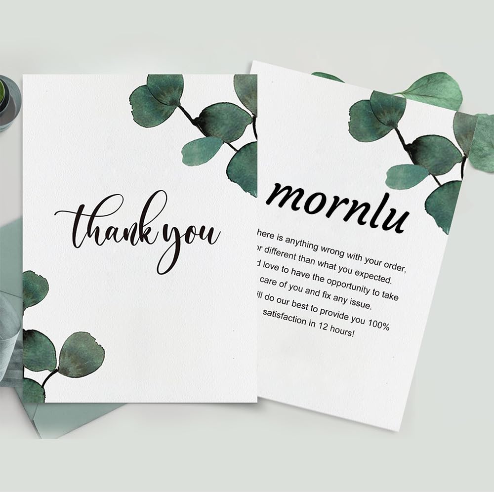 MornLu Custom Postcards with Design Personalized Postcards Add Photo/Text/Logo Print Your Own Postcards, Invitations, promotional， Announment Cards，2 Sided Thick Gloss Cover Card Stock
