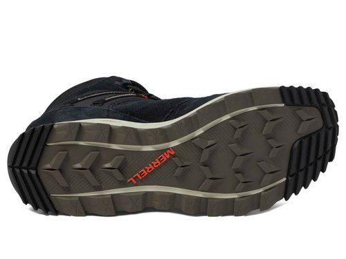 Merrell Men's Wildwood Mid Leather Waterproof, Black, 9