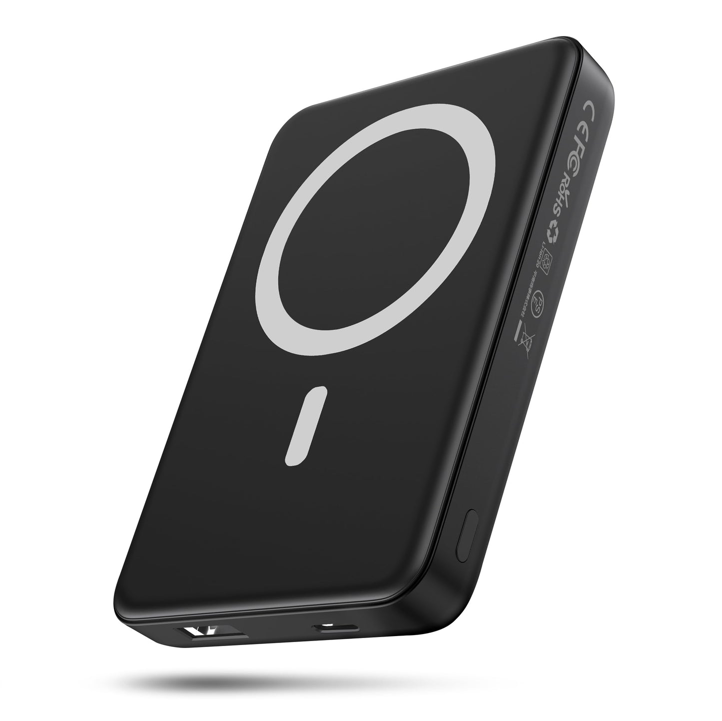 for Magsafe Battery Pack, 10000mAh Magnetic Portable Charger with USB-C Cable 20W Fast Charging, Slim & Lightweight Wireless Power Bank for iPhone 16/15/14/13/12 Series, for Travel Cruise Essentials