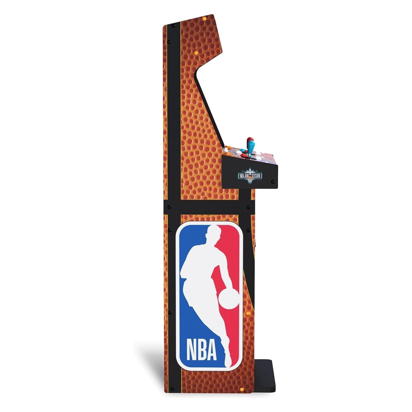 ARCADE1UP NBA Jam Deluxe 2-Player Control Panel Arcade Machine, Built for Your Home, 5 Foot Tall Cabinet with 3 Classic Games