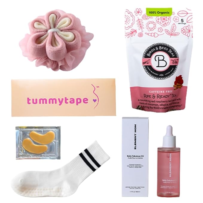 3rd Trimester Mom-to-Be Essentials Box - Gift for Expecting Moms - Care Package with Essential New Mommy Items & Pregnancy Must-Haves T3