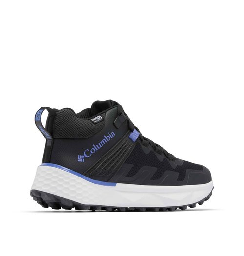 Columbia Womens Facet 75 Mid Outdry Waterproof Hiking Shoe, Black/African Violet, 10.5