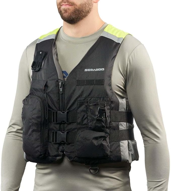 Sea-Doo Unisex Explorer Life Jacket (Black) 285964